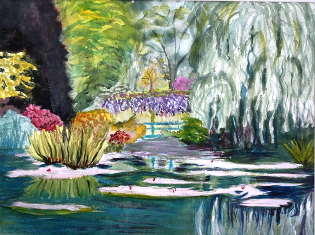 Monet's Water Garden in Giverny Fance