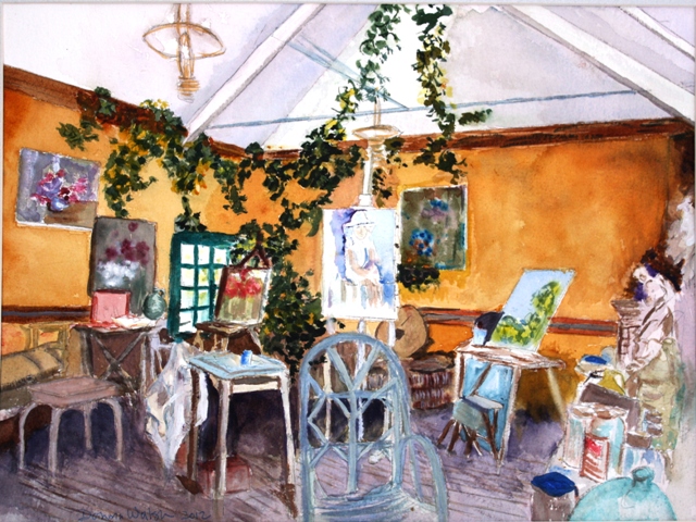 Artist Studio in Giverny